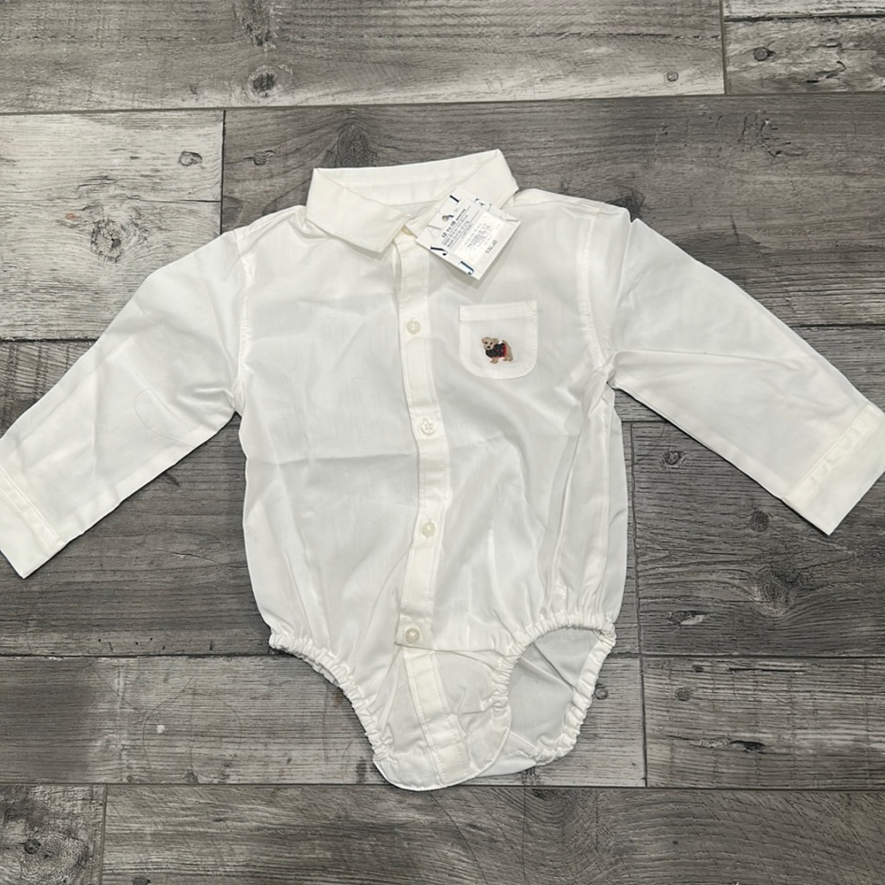 NWT Janie and Jack baby/toddler dress shirt 12-18 month
